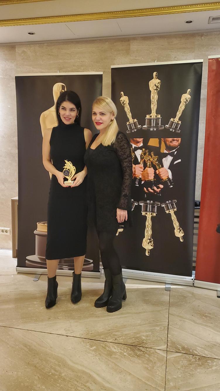Deo tima Absorbera, na dodeli Zlatne nagrade Balkan Awards 2023, u Beogradu.